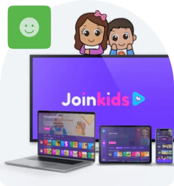 JoinKids em Smart TV, notebook e tablet